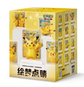 Yellow 30th Anniversary Pikachu Dream Figure display box showing possible Pikachu designs