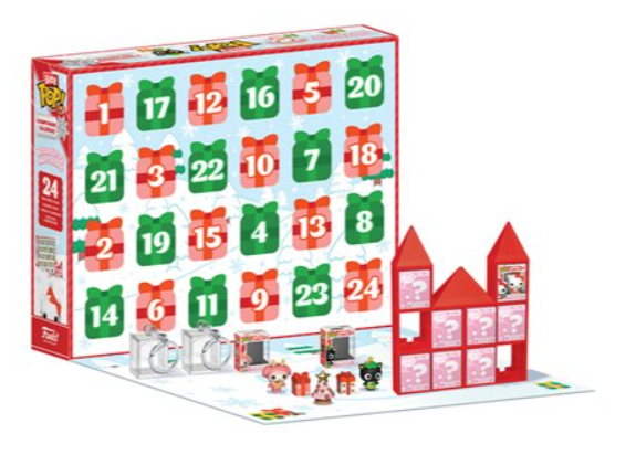 Hello Kitty and Friends Holiday Funko Bitty Pop! Mini-Figure 24-Day Countdown Calendar