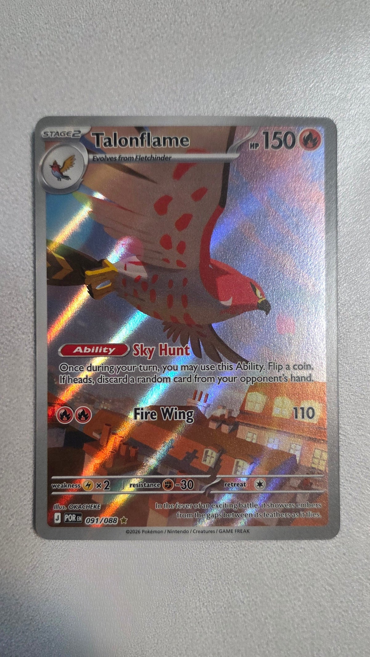 Talonflame 091/088 Perfect Order