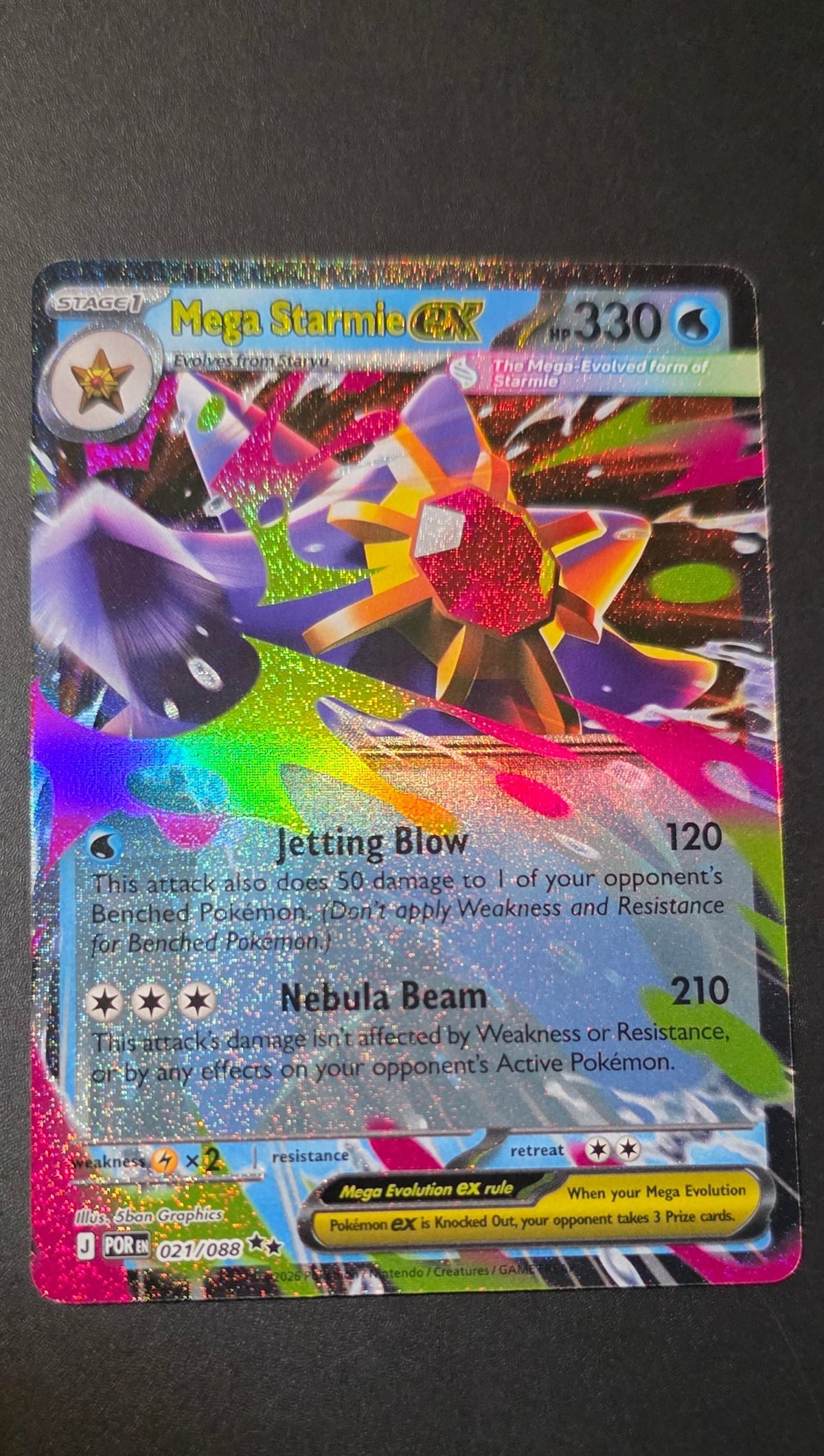 Mega Starmie EX
