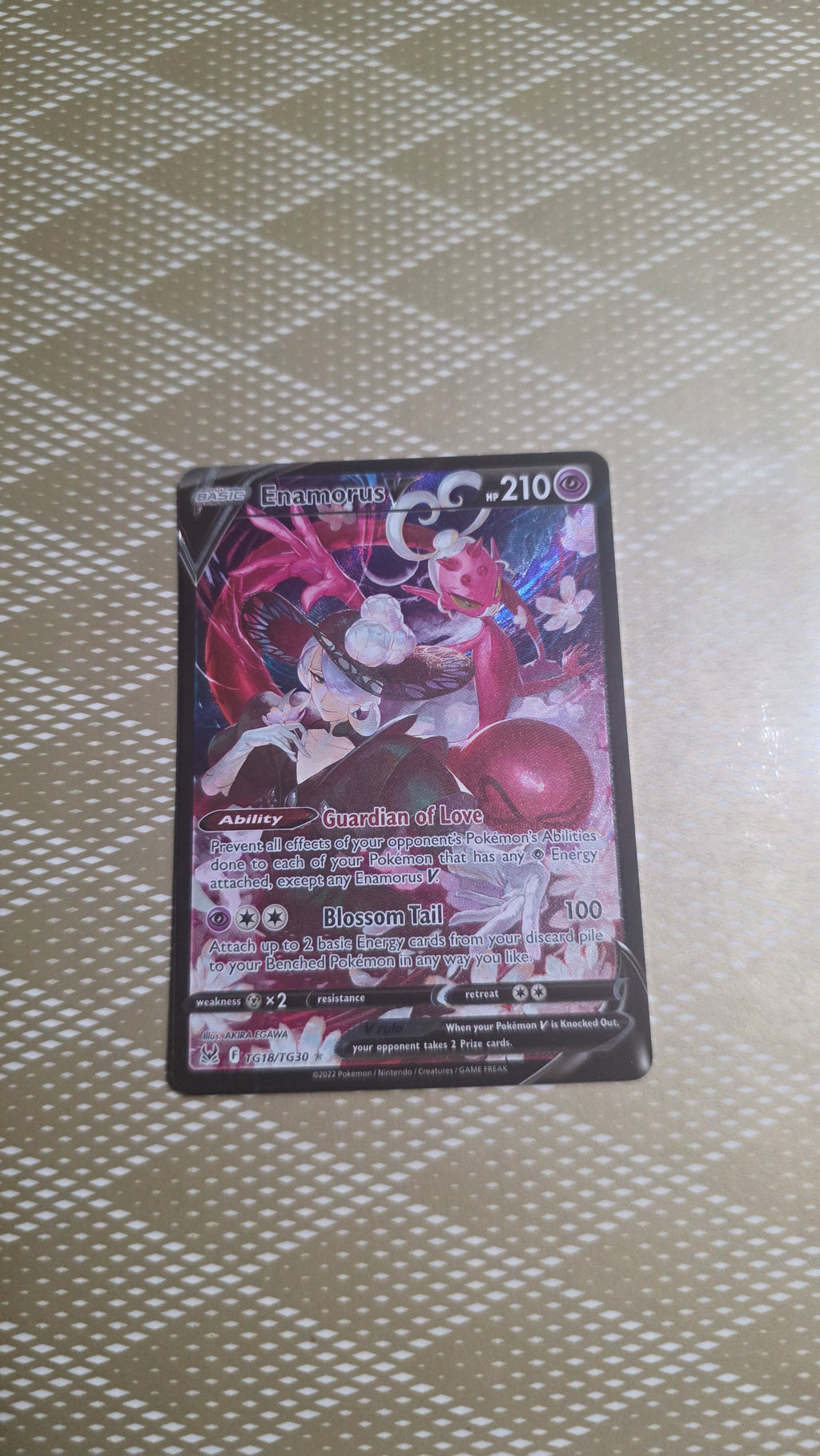 Enamorus V  TG18/TG30 Lost Origin