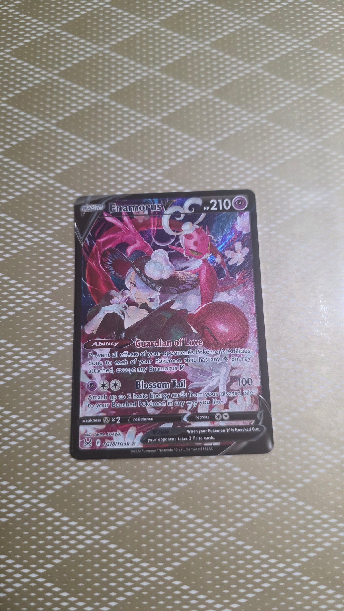 Enamorus V  TG18/TG30 Lost Origin