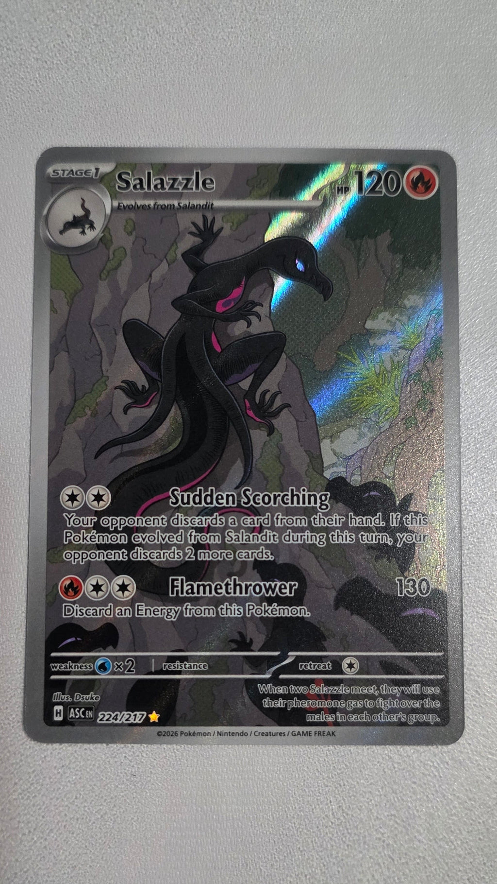 Salazzle 224/217 Ascended heroes
