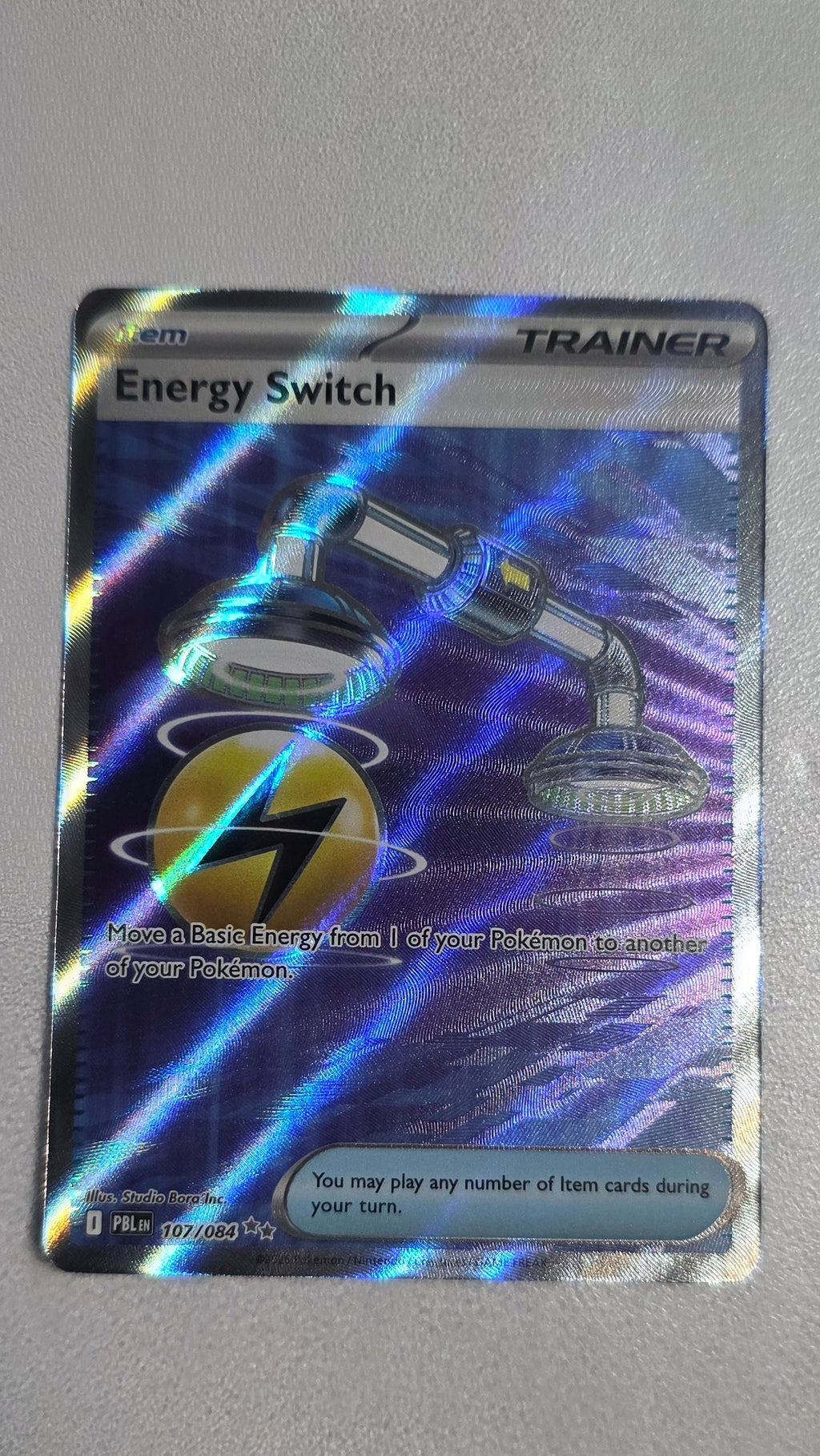 Energy Switch 107/084 Pitch Black
