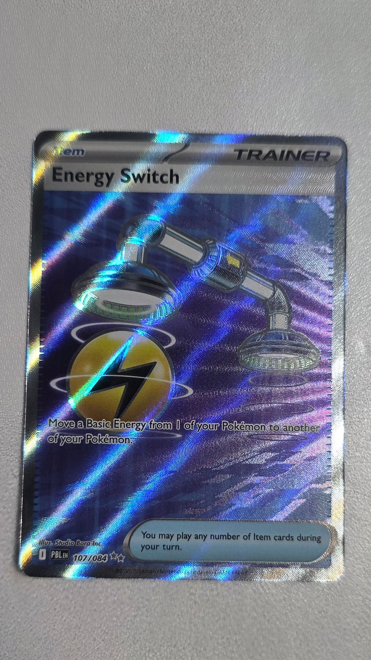 Energy Switch 107/084 Pitch Black
