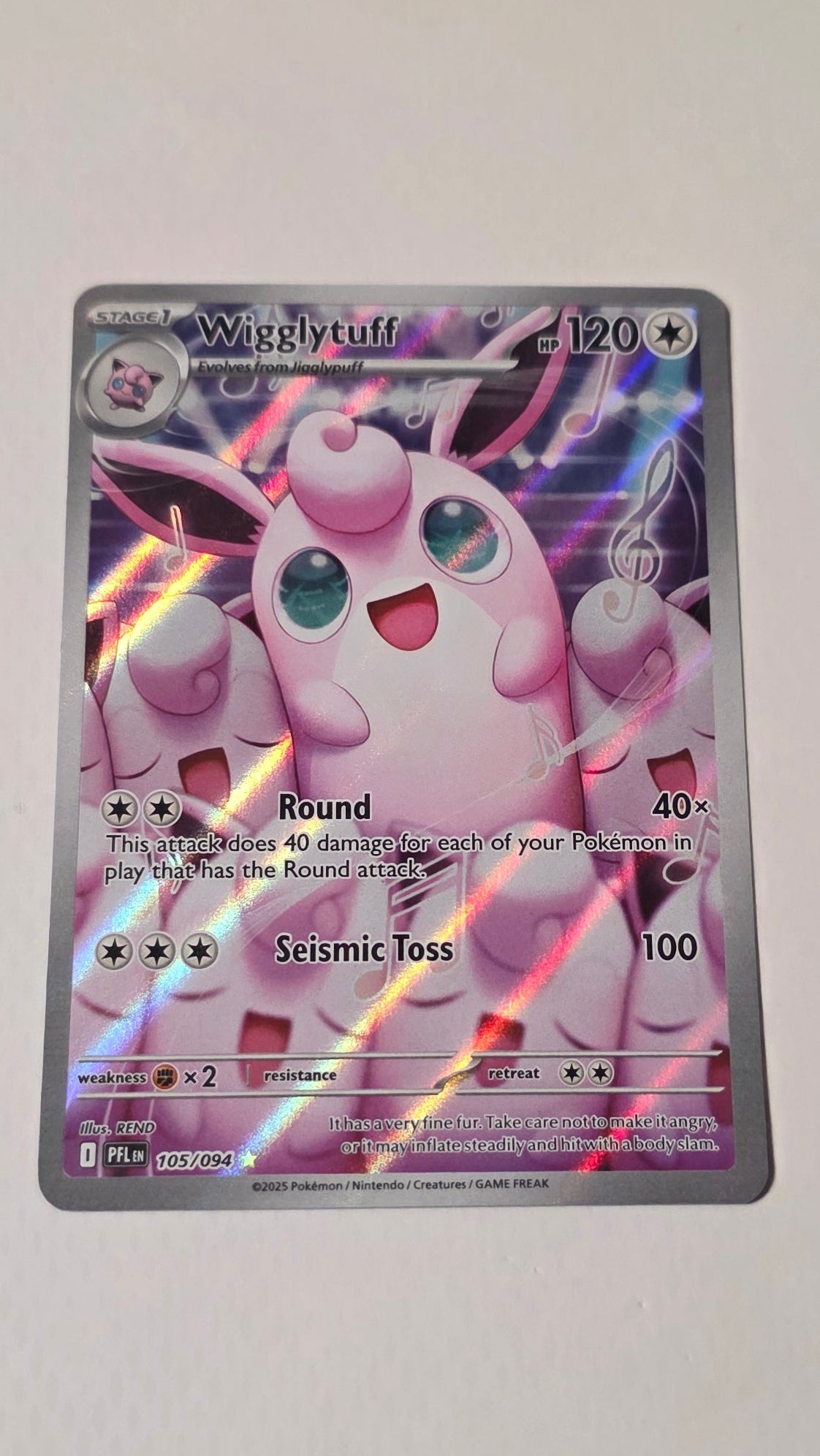 Wigglytuff 105/094 Phantasmal Flames