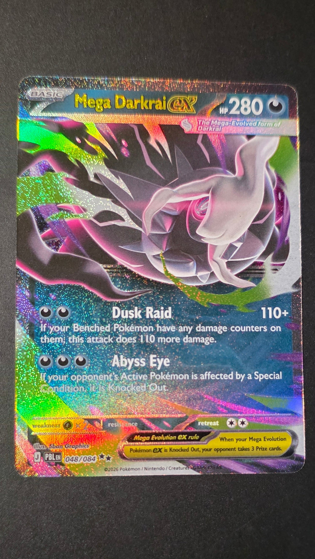 Mega Darkrai EX 048/084
